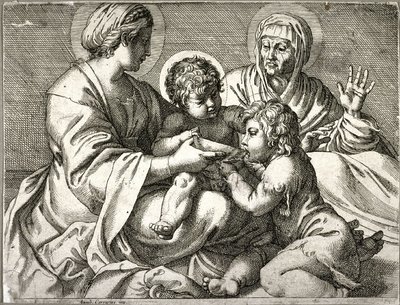 Madonna della scodella - Annibale Carracci